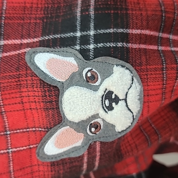 no comment Plaid cropped flannel - Picture 6 of 11